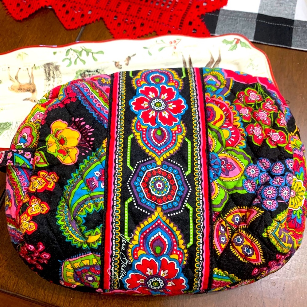 Vera Bradley Symphony in Hue cosmetic bag